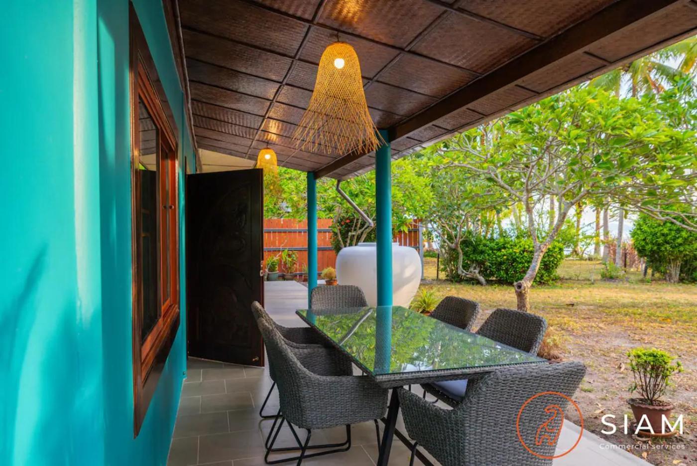 The Wooden Beach House 3Br - Sunset Beach Garden Taling Ngam Beach Buitenkant foto