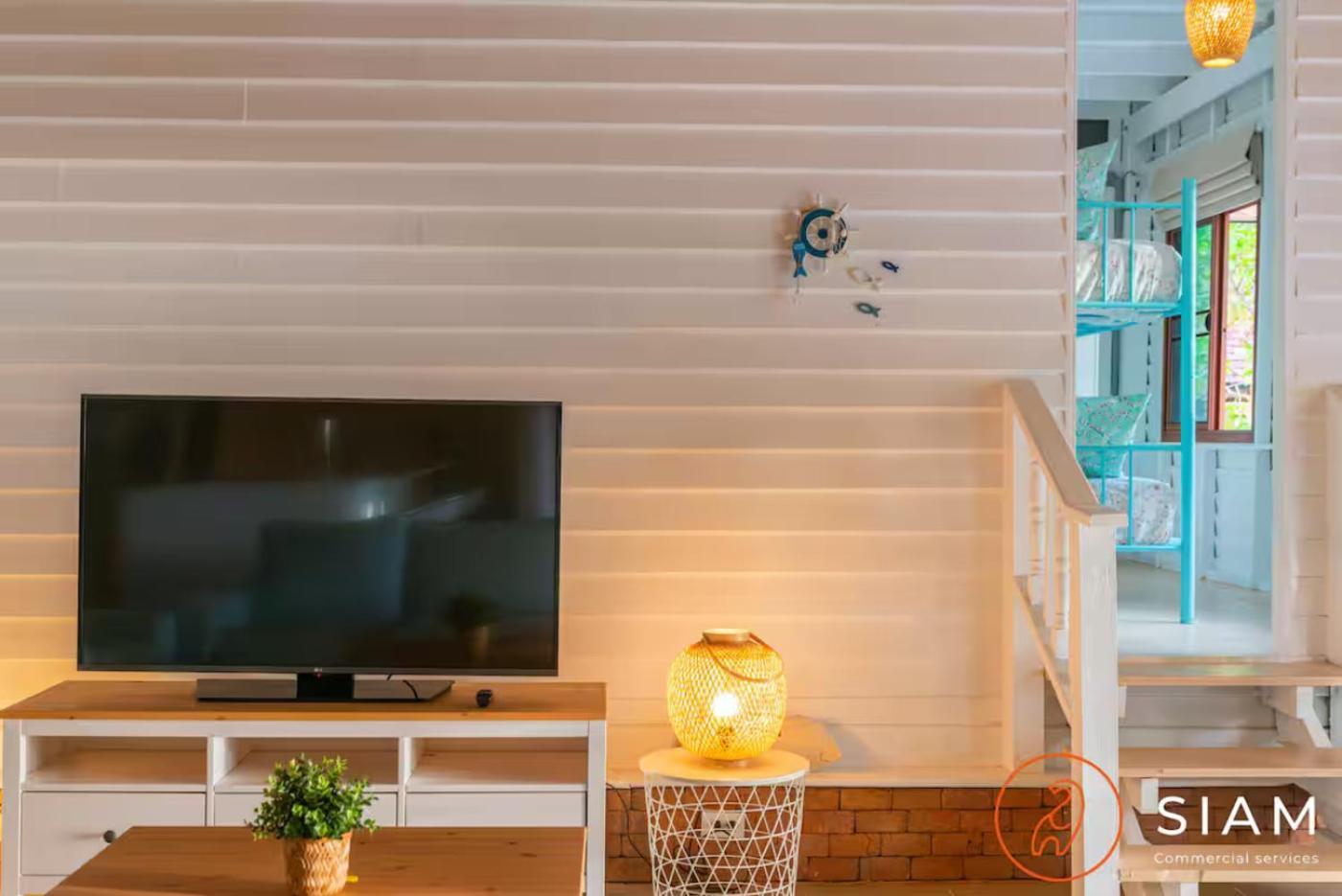 The Wooden Beach House 3Br - Sunset Beach Garden Taling Ngam Beach Buitenkant foto