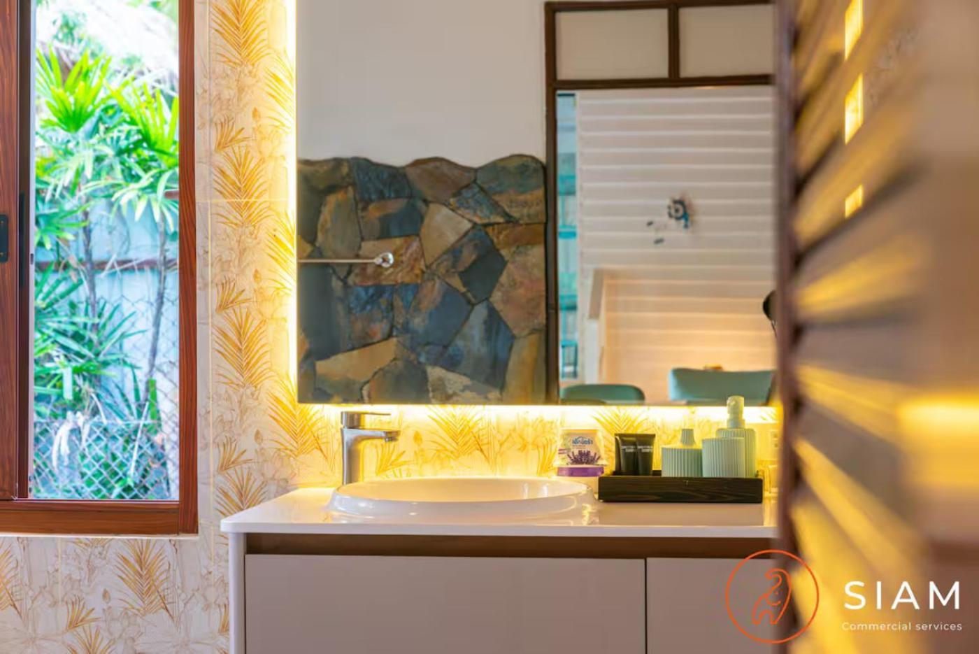 The Wooden Beach House 3Br - Sunset Beach Garden Taling Ngam Beach Buitenkant foto