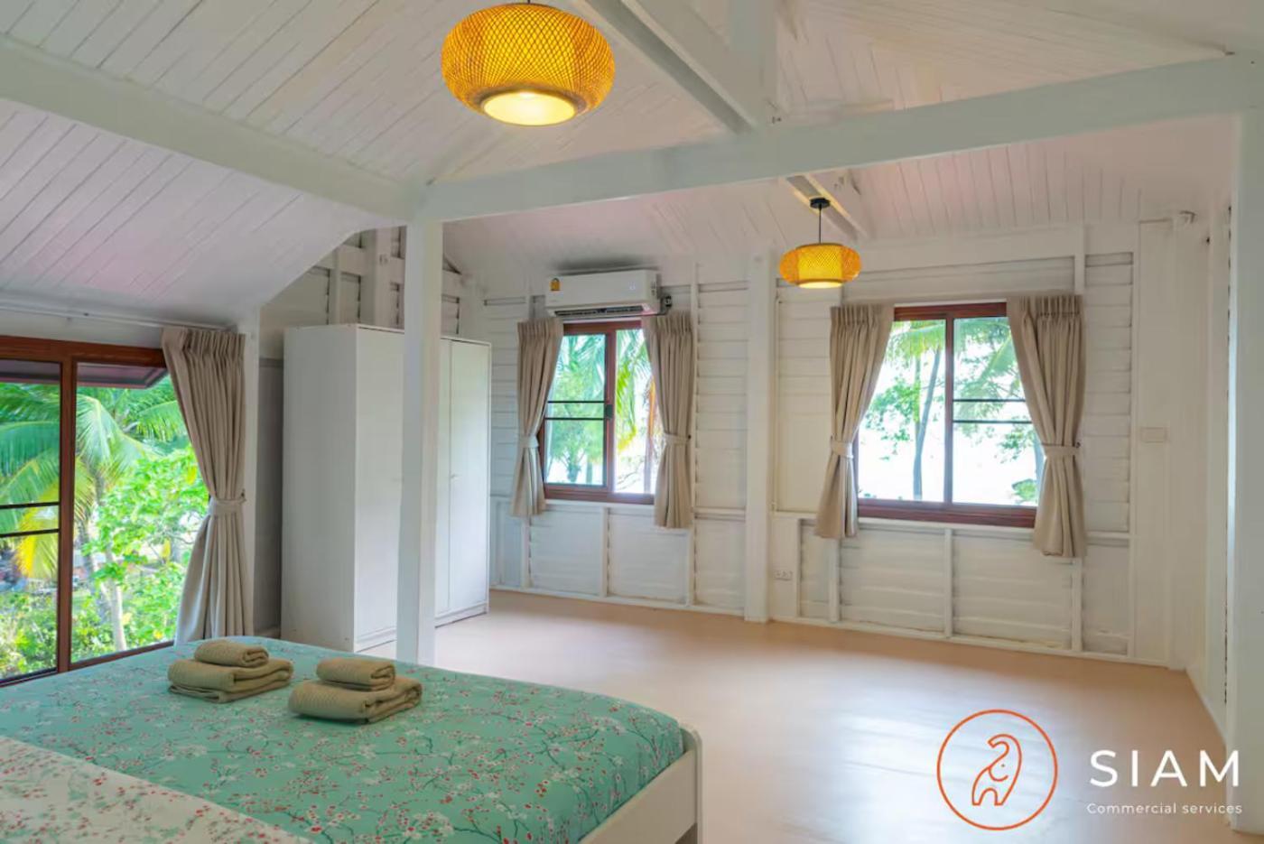 The Wooden Beach House 3Br - Sunset Beach Garden Taling Ngam Beach Buitenkant foto