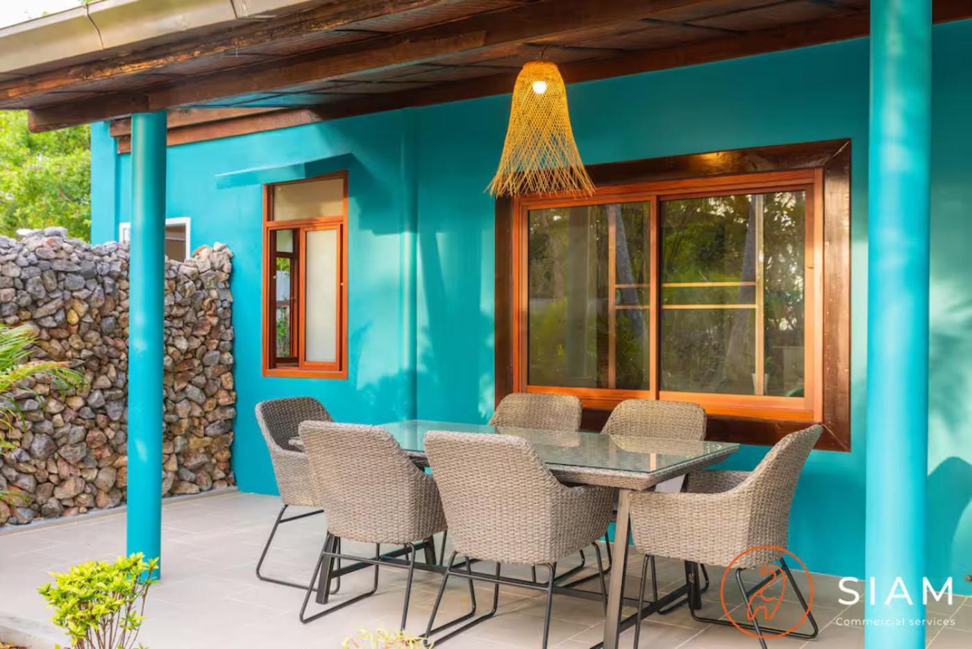 The Wooden Beach House 3Br - Sunset Beach Garden Taling Ngam Beach Buitenkant foto