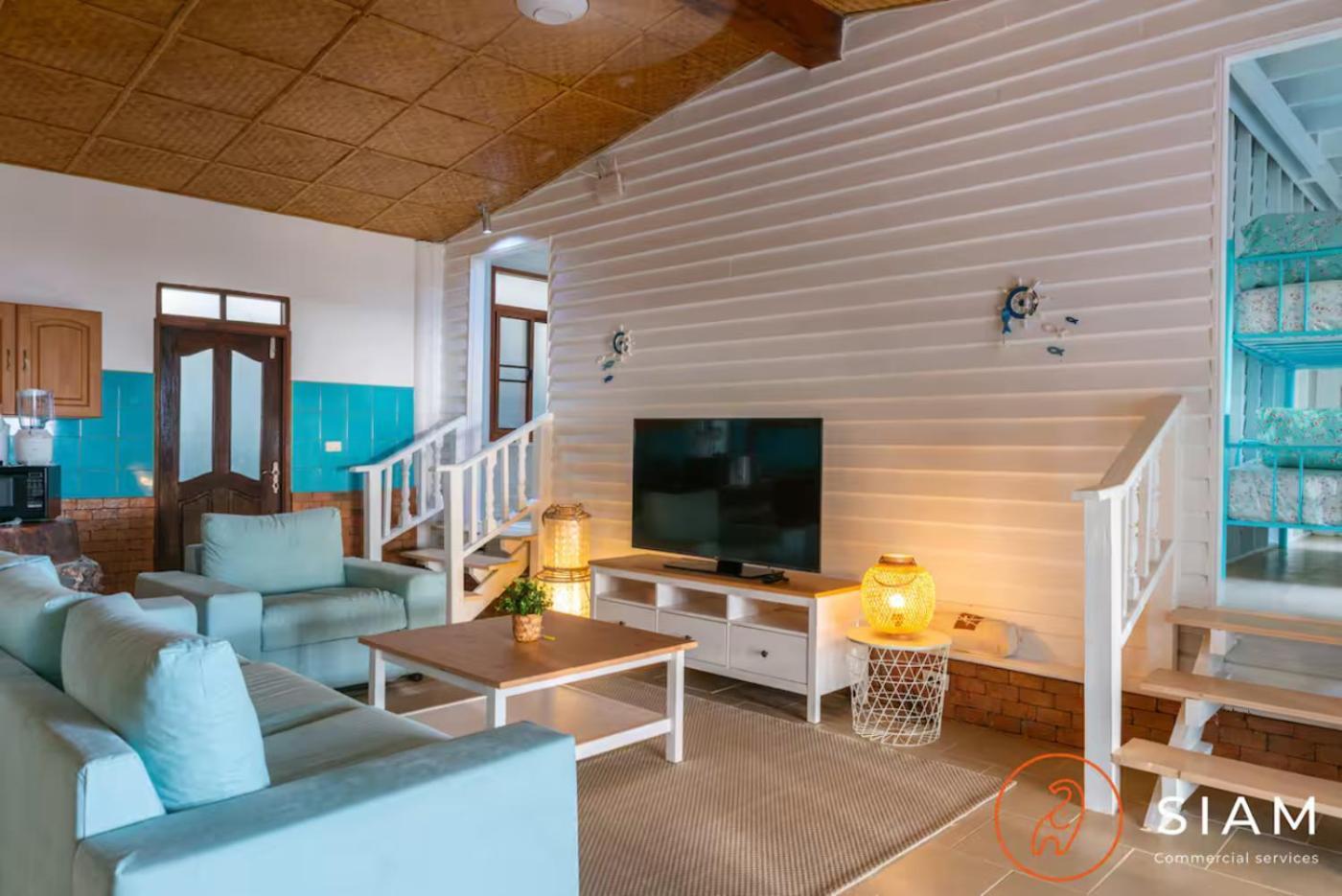 The Wooden Beach House 3Br - Sunset Beach Garden Taling Ngam Beach Buitenkant foto