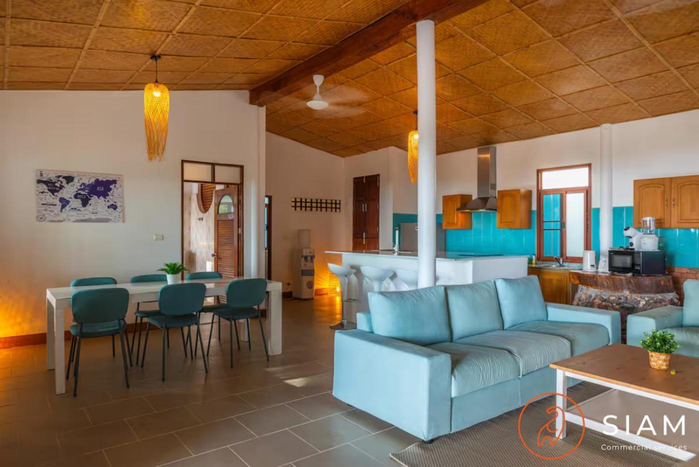The Wooden Beach House 3Br - Sunset Beach Garden Taling Ngam Beach Buitenkant foto