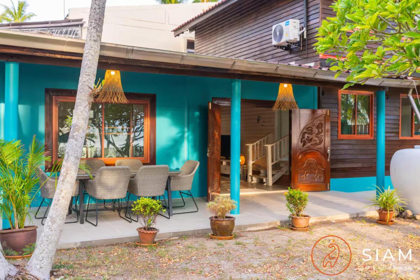 The Wooden Beach House 3Br - Sunset Beach Garden Taling Ngam Beach Buitenkant foto