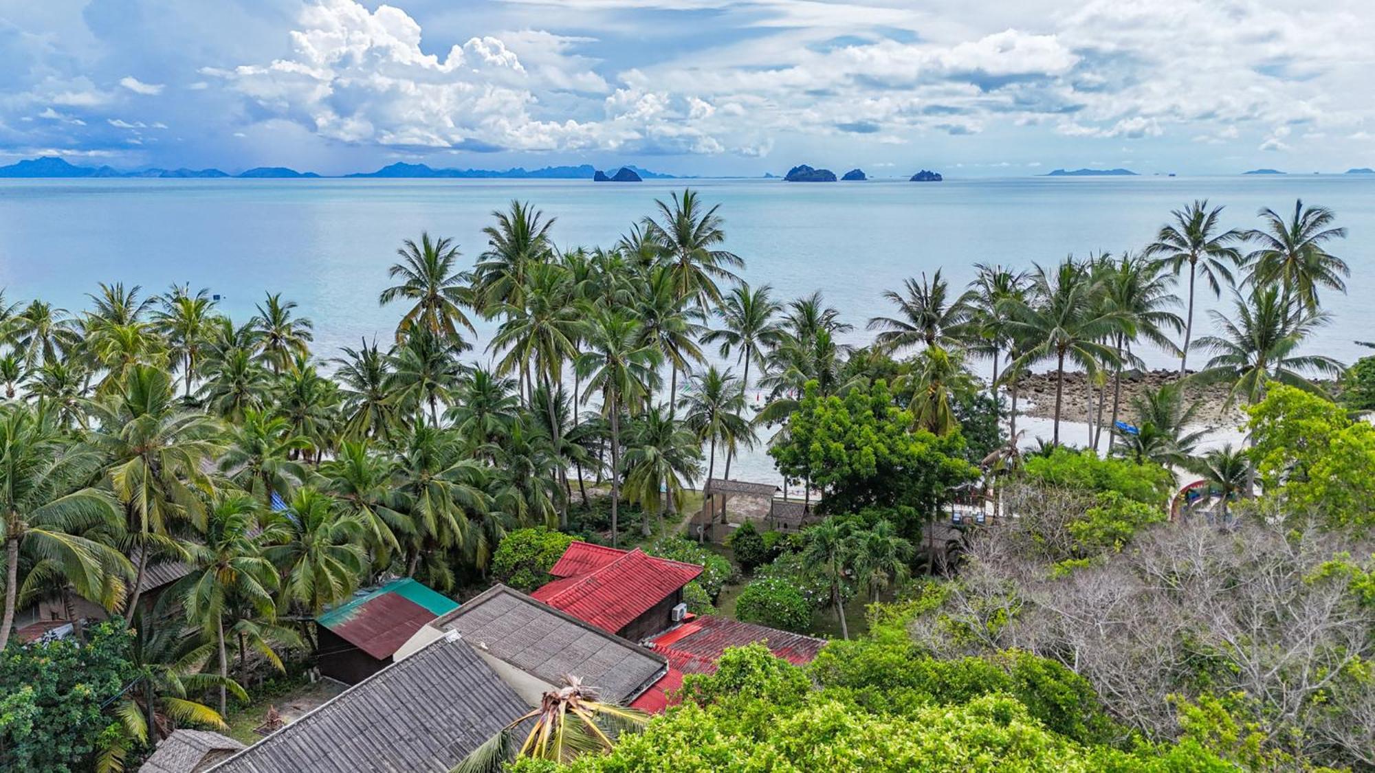 The Wooden Beach House 3Br - Sunset Beach Garden Taling Ngam Beach Buitenkant foto